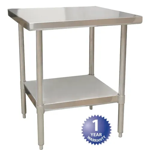 AllPoints Foodservice Parts & Supplies AllPoints Foodservice Parts & Supplies
2801780 Work Table,

Stainless Steel Top
with 
and 
- 00"W x 00"D