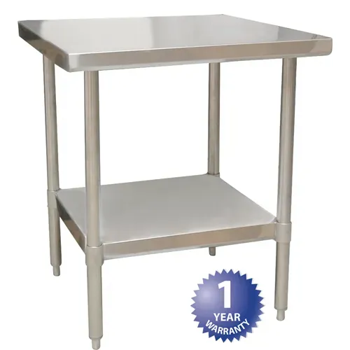 AllPoints Foodservice Parts & Supplies AllPoints Foodservice Parts & Supplies
2801781 Work Table,

Stainless Steel Top
with 
and 
- 00"W x 00"D