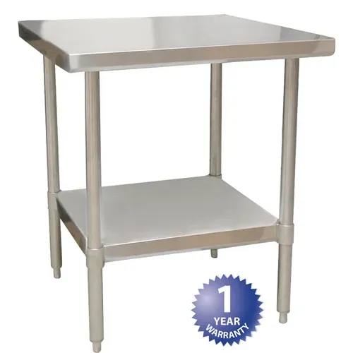 AllPoints Foodservice Parts & Supplies AllPoints Foodservice Parts & Supplies
2801782 Work Table,

Stainless Steel Top
with 
and 
- 00"W x 00"D