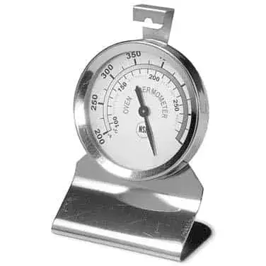 AllPoints 62-1024 Oven Thermometer, 200? to 550?F, hangs or stands, stainless steel, (CCC item