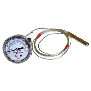 Allpoints 62-1069 Thermometer, 2, 20-220F, U Clamp, Pressure & Temperature Gauge S Pressure &