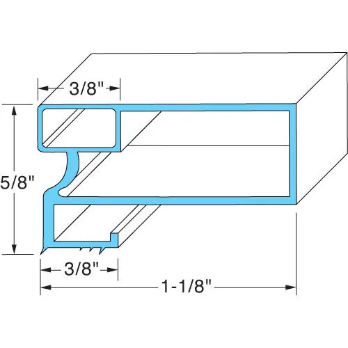 AllPoints Foodservice Parts & Supplies AllPoints Foodservice Parts & Supplies 74-1244 Door Gasket