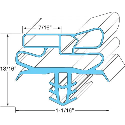 AllPoints Foodservice Parts & Supplies AllPoints Foodservice Parts & Supplies 74-1304 Door Gasket
