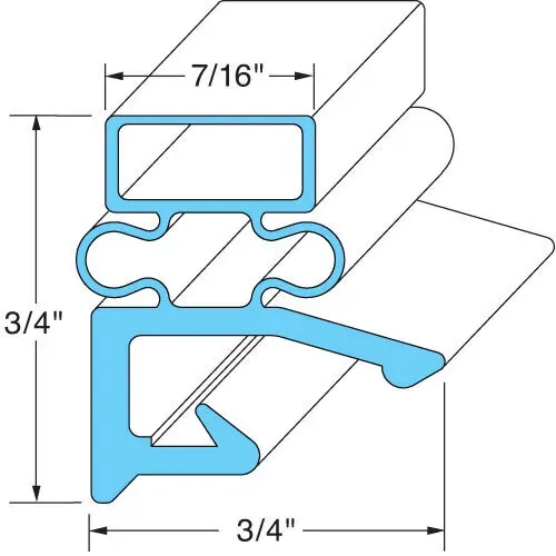 AllPoints Foodservice Parts & Supplies AllPoints Foodservice Parts & Supplies
741023




Refrigerator Door Gasket