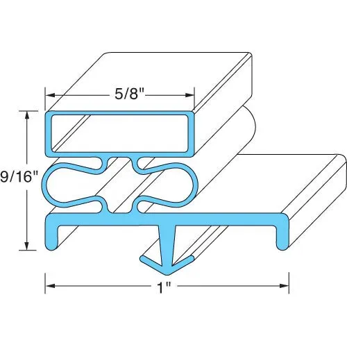 AllPoints Foodservice Parts & Supplies 741026




Refrigerator Door Gasket