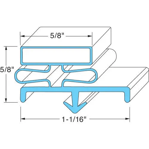 AllPoints Foodservice Parts & Supplies AllPoints Foodservice Parts & Supplies 741448 Gasket, Misc