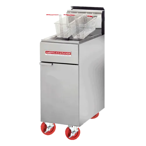 American Range AF-50HE


Gas Floor Model Full Pot Fryer
with Controls
-