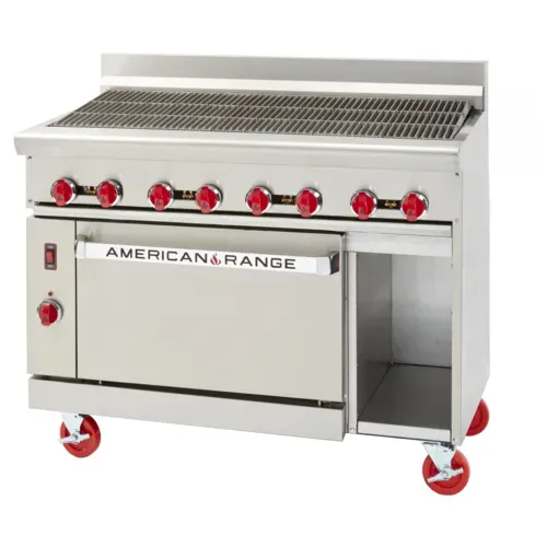 American Range American Range
AR-3RB-C
Restaurant Gas Range,
with 

and 
-