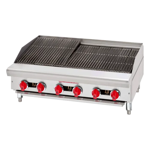 American Range American Range
ARSRB-72
720"




Charbroiler
with Control
-