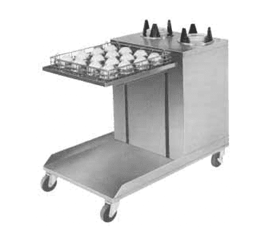 APW Wyott CTRS-2020-6 Lowerator® Cup & Saucer Dispenser APW Wyott CTRS-2020-6 Lowerator® Cup & Saucer Dispenser