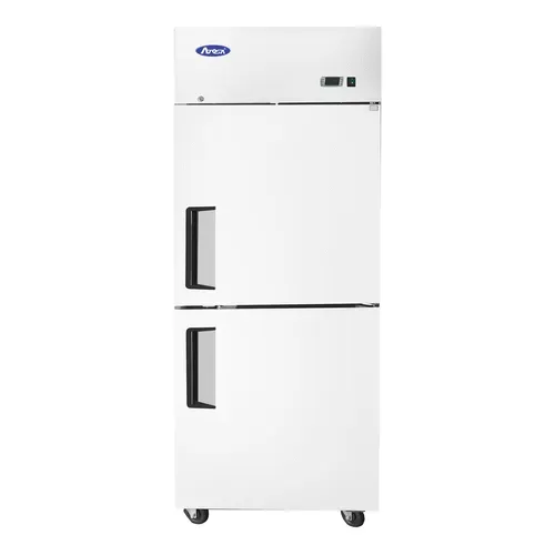 Atosa USA MBF8007GR 28.75'' 21.4 cu ft. Top Mounted 1 Section Solid Half Door Reach-In Freezer