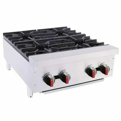 BakeMAX BAFA4M-24 Burner Countertop Gas Hotplate / Range with Controls -