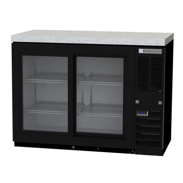 Beverage Air BB48HC-1-F-GS-S Refrigerated Food Rated Back Bar Storage Cabinet Beverage Air BB48HC-1-F-GS-S Refrigerated Food Rated Back Bar Storage Cabinet