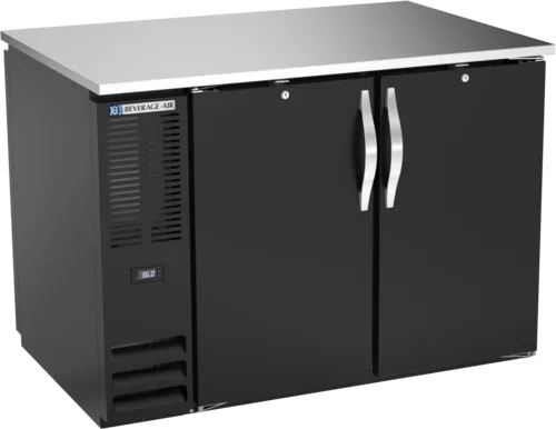 Beverage Air Beverage Air BB48HC-1-F-PT-B Refrigerated Pass-Thru Back Bar Open Food Rated