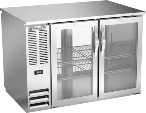 Beverage Air Beverage Air BB48HC-1-G-PT-S Refrigerated Pass-Thru Back Bar Refrigerator