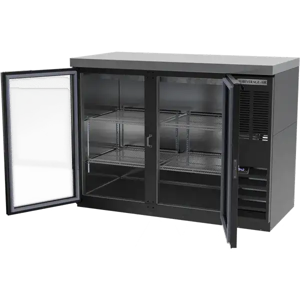 Beverage Air BB48HC-1-GS-F-PT-B-27 Refrigerated Pass-Thru Food Rated Back Bar