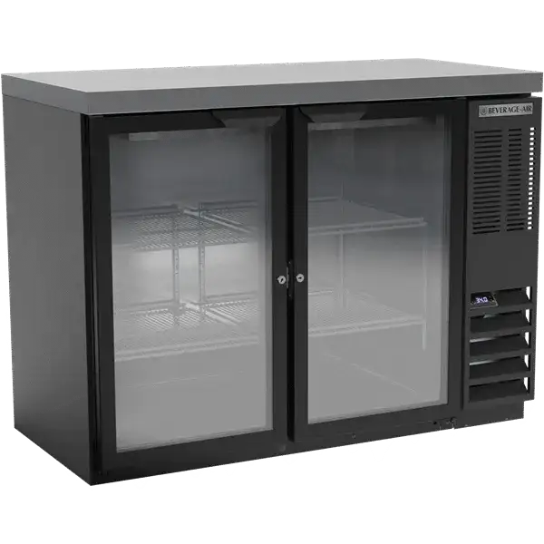 Beverage Air BB48HC-1-GS-F-PT-B-27 Refrigerated Pass-Thru Food Rated Back Bar