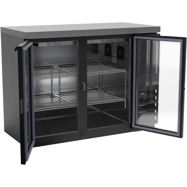 Beverage Air BB48HC-1-GS-F-PT-B-27 Refrigerated Pass-Thru Food Rated Back Bar