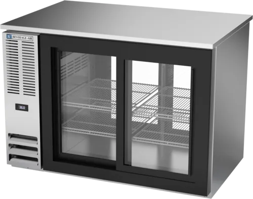 Beverage Air Beverage Air BB48HC-F-GS-PT-S Refrigerated Pass-Thru Back Bar Food Rated