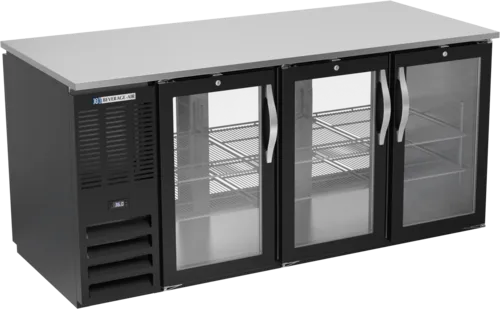 Beverage Air Beverage Air BB72HC-1-FG-PT-B-27 Back Bar Cabinet, Refrigerated, Pass-Thru