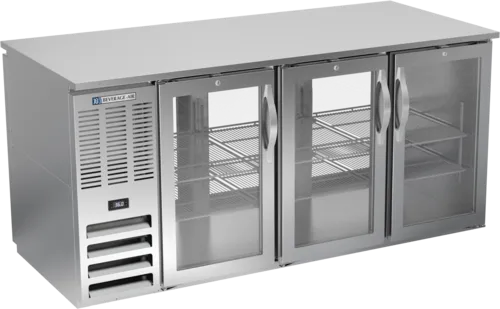Beverage Air Beverage Air BB72HC-1-FG-PT-S Refrigerated Open Food Rated Back Bar Pass-Thru