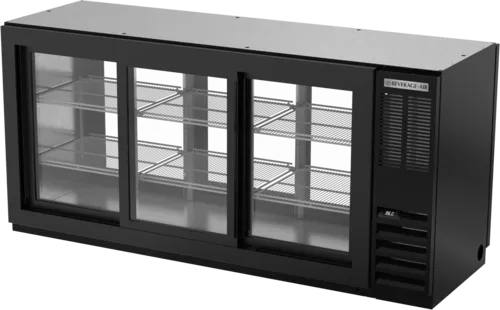 Beverage Air BB72HC-1-GS-PT-B Refrigerated Back Bar Pass-Thru Storage Cabinet