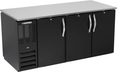 Beverage Air Beverage Air BB72HC-1-PT-B Refrigerated Back Bar Pass-Thru Storage Cabinet
