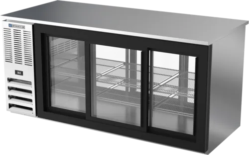 Beverage Air Beverage Air BB72HC-F-GS-PT-S Refrigerated Pass-Thru Back Bar Food Rated