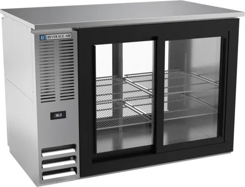 Beverage Air Beverage Air BBN48HC-F-GS-PT-S Refrigerated Pass-Thru Back Bar Food Rated