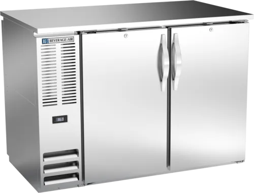 Beverage Air Beverage Air BBN48HC-F-PT-S Refrigerated Pass-Thru Back Bar Open Food Rated