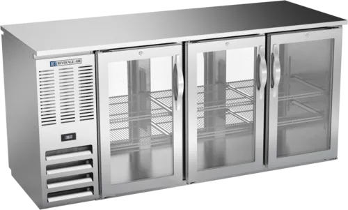 Beverage Air Beverage Air BBN72HC-GS-PT-S Refrigerated Back Bar Pass-Thru Storage Cabinet