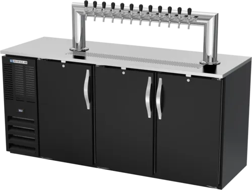 Beverage Air Beverage Air
DDN72HC-B-12T
Draft Beer Cooler -
,
Capacity,
