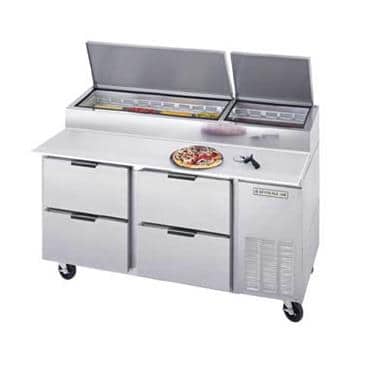 Beverage Air DPD67-4 Pizza Top Refrigerated Counter Beverage Air DPD67-4 Pizza Top Refrigerated Counter
