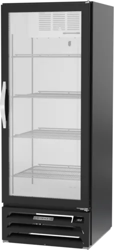 Beverage Air MMF12HC-1-B 24.13'' 11.9 cu. ft. 1 Section Black Glass Door Merchandiser Freezer