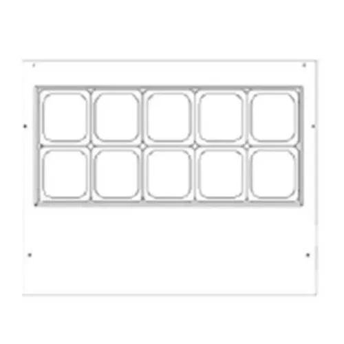 Beverage Air SPE36HC-10C 36'' 2 Door Counter Height Refrigerated Sandwich / Salad Prep Table with Cutting Top