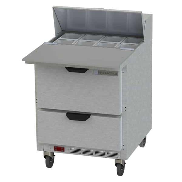 Beverage Air SPED27HC-C-B Elite Series™ Sandwich Top Refrigerated Counter Beverage Air SPED27HC-C-B Elite Series™ Sandwich Top Refrigerated Counter