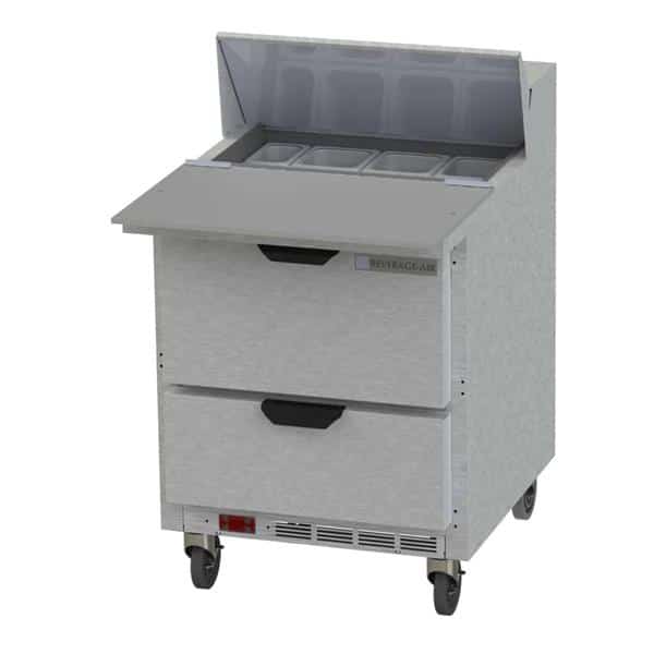 Beverage Air SPED27HC-C Elite Series™ Sandwich Top Refrigerated Counter Beverage Air SPED27HC-C Elite Series™ Sandwich Top Refrigerated Counter