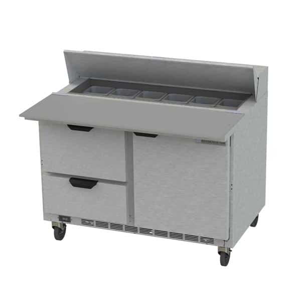 Beverage Air SPED48HC-12C-2 Elite Series™ Sandwich Top Refrigerated Counter Beverage Air SPED48HC-12C-2 Elite Series™ Sandwich Top Refrigerated Counter