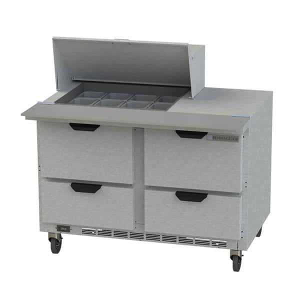Beverage Air SPED48HC-12M-4 Elite Series™ Mega Top Refrigerated Counter Beverage Air SPED48HC-12M-4 Elite Series™ Mega Top Refrigerated Counter