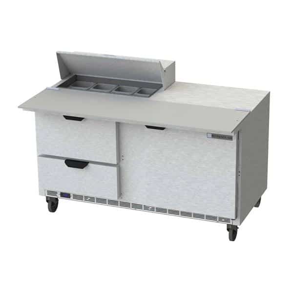 Beverage Air SPED60HC-08C-2 Elite Series™ Sandwich Top Refrigerated Counter Beverage Air SPED60HC-08C-2 Elite Series™ Sandwich Top Refrigerated Counter