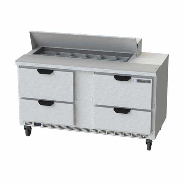 Beverage Air SPED60HC-12-4 Elite Series™ Sandwich Top Refrigerated Counter Beverage Air SPED60HC-12-4 Elite Series™ Sandwich Top Refrigerated Counter