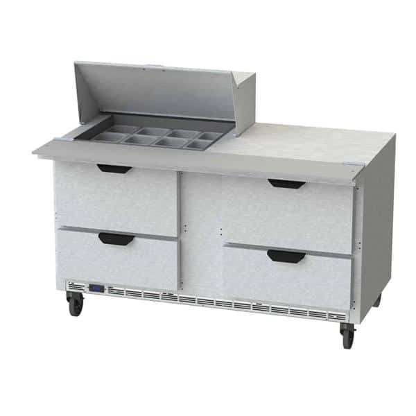 Beverage Air SPED60HC-12M-4 Elite Series™ Mega Top Refrigerated Counter Beverage Air SPED60HC-12M-4 Elite Series™ Mega Top Refrigerated Counter
