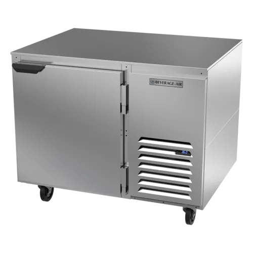 Beverage Air UCR41AHC 41'' 1 Section Undercounter Refrigerator with 1 Right Hinged Solid Door and Front Breathing Compressor