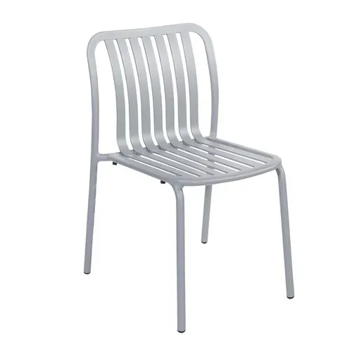BFM PHKWSC-SG Key West Stacking Side Chair  vertical slat design