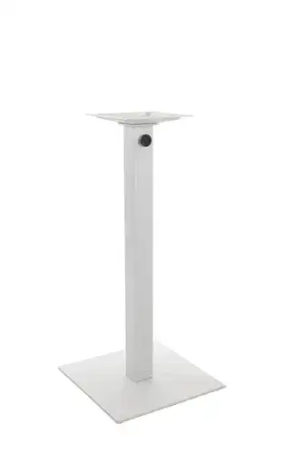 BFM PHTB24SQWHTU Margate Table Base,  bar height,  24" square base