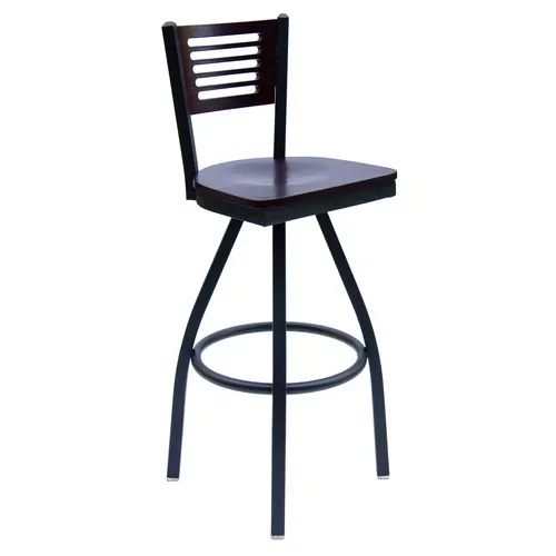 BFM Seating 2151S-SB GR4 Espy Swivel Barstool