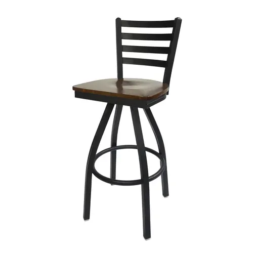 BFM Seating 2160S-SB ASH Lima Swivel Barstool