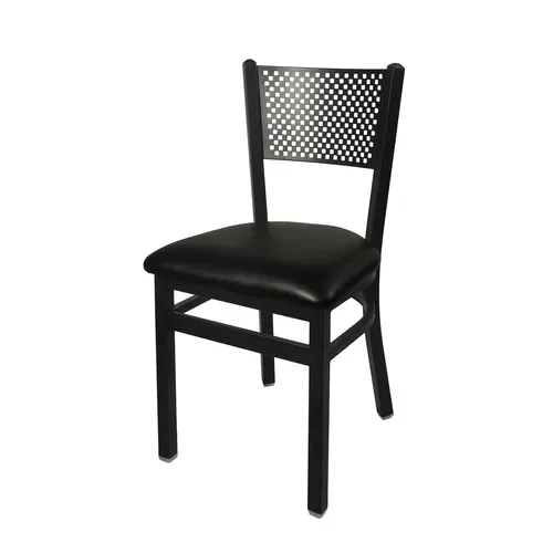 BFM Seating 2161C-SB GR1 Polk Side Chair