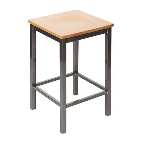 BFM Seating 2510HCHW-CL Trent Barstool