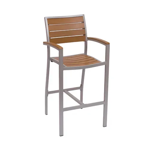 BFM Seating PH101BTKSV Largo Barstool